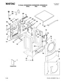 Top and cabinet parts