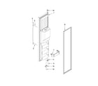 Jenn-Air JCD2395WES00 freezer door parts diagram