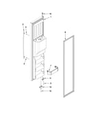 Freezer door parts