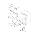 Jenn-Air JFC2089WTB0 refrigerator liner parts diagram