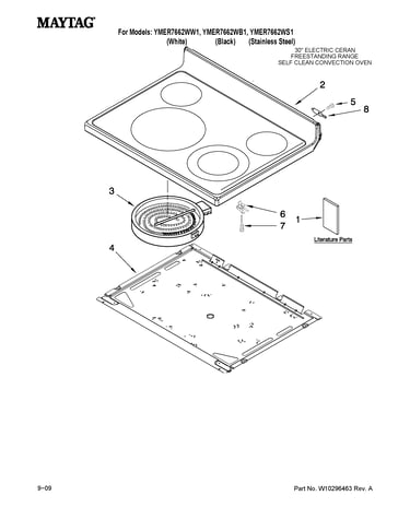 Cooktop parts