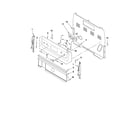 Maytag YMER7662WB1 control panel parts diagram