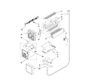 Whirlpool GS6NHAXVY00 icemaker parts diagram