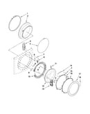 Door and latch parts