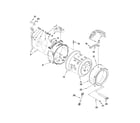 Whirlpool WFW9750WR00 tub and basket parts diagram