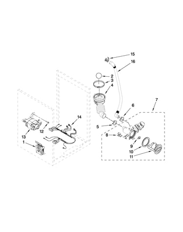 Pump and motor parts