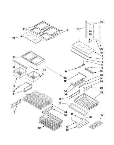 Shelf parts