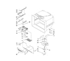 Maytag MFD2562VEW1 freezer liner parts diagram