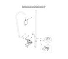 Maytag MDBM601AWW1 fill and overfill parts diagram