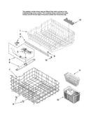 Upper and lower rack parts