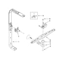 Upper wash and rinse parts