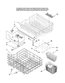 Upper and lower rack parts