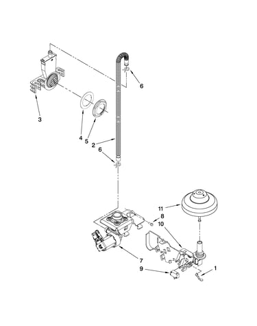 Fill, drain and overfill parts
