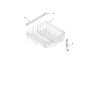 Maytag MDC4809AWB0 upper rack and track parts diagram