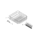 Lower rack parts