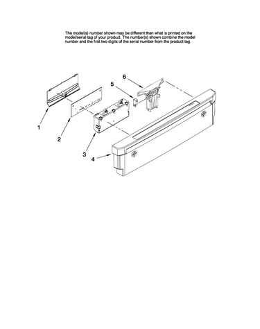 Control panel parts