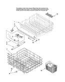 Upper and lower rack parts