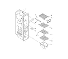 Ikea ID5HHEXVQ01 freezer liner parts diagram