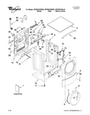 Top and cabinet parts