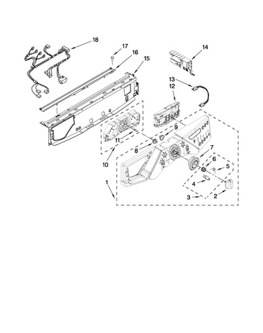 Control panel parts