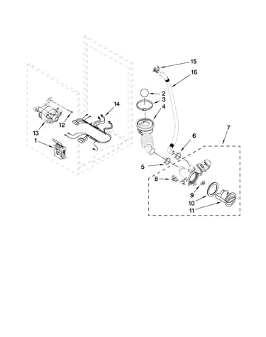 Pump and motor parts