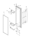 Refrigerator door parts