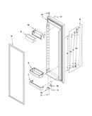 Refrigerator door parts