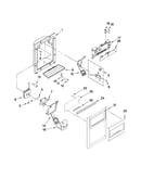 Dispenser front parts