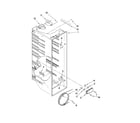Whirlpool BRS62ABANA01 refrigerator liner parts diagram