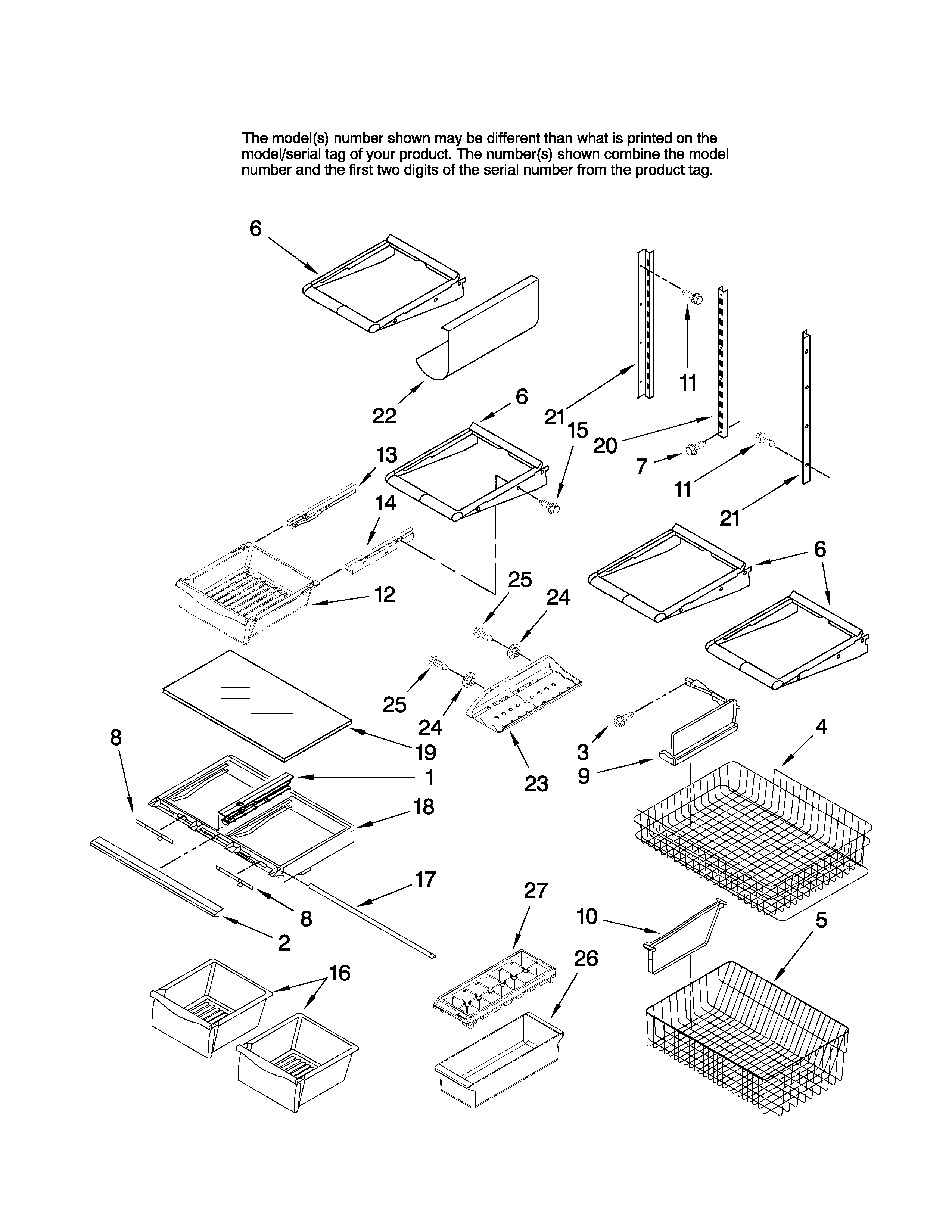 SHELF PARTS