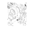Maytag MGDE300VF2 bulkhead parts diagram
