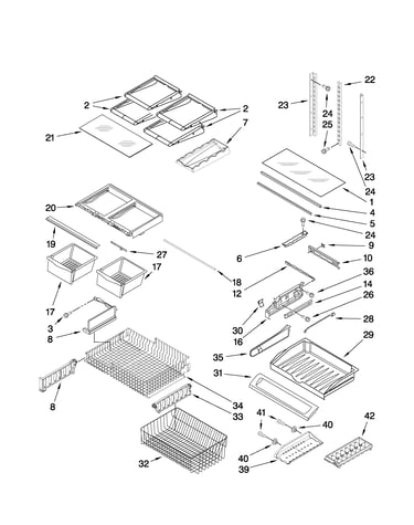 Shelf parts