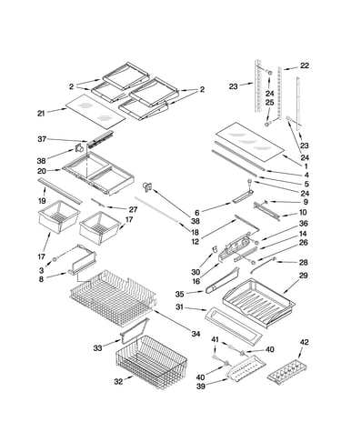Shelf parts