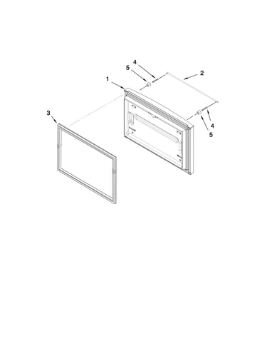 Freezer door parts