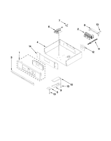 Control panel parts