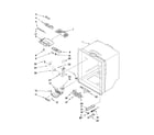 KitchenAid KBLS20EVMS1 refrigerator liner parts diagram