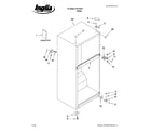 Inglis IST143301 cabinet parts diagram