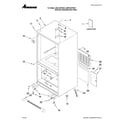 Amana ABL2222FES4 cabinet parts diagram