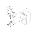 Amana ABL2222FES4 refrigerator liner parts diagram
