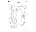 Amana AFF2534FES3 cabinet parts diagram