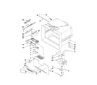 Amana AFF2534FES3 freezer liner parts diagram