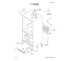 Maytag GB5526FEAS2 cabinet parts diagram