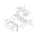 Freezer door parts