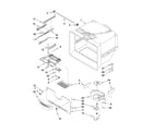 Maytag MBR1957VES2 freezer liner parts diagram