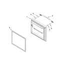 Freezer door parts