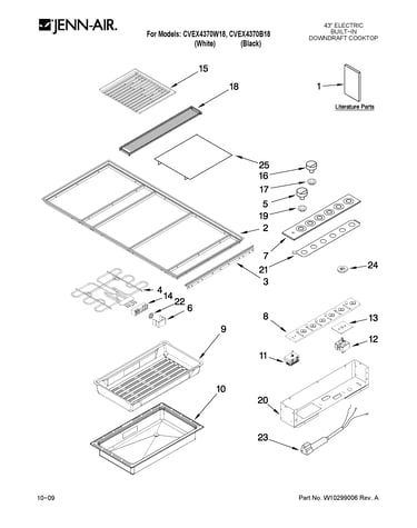 Cooktop parts