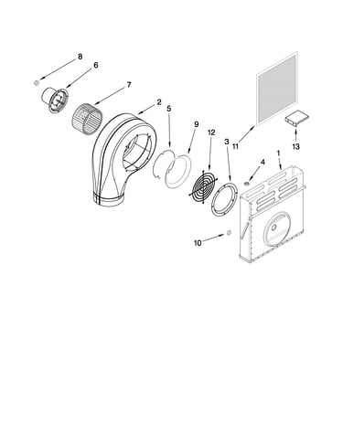 Blower unit parts