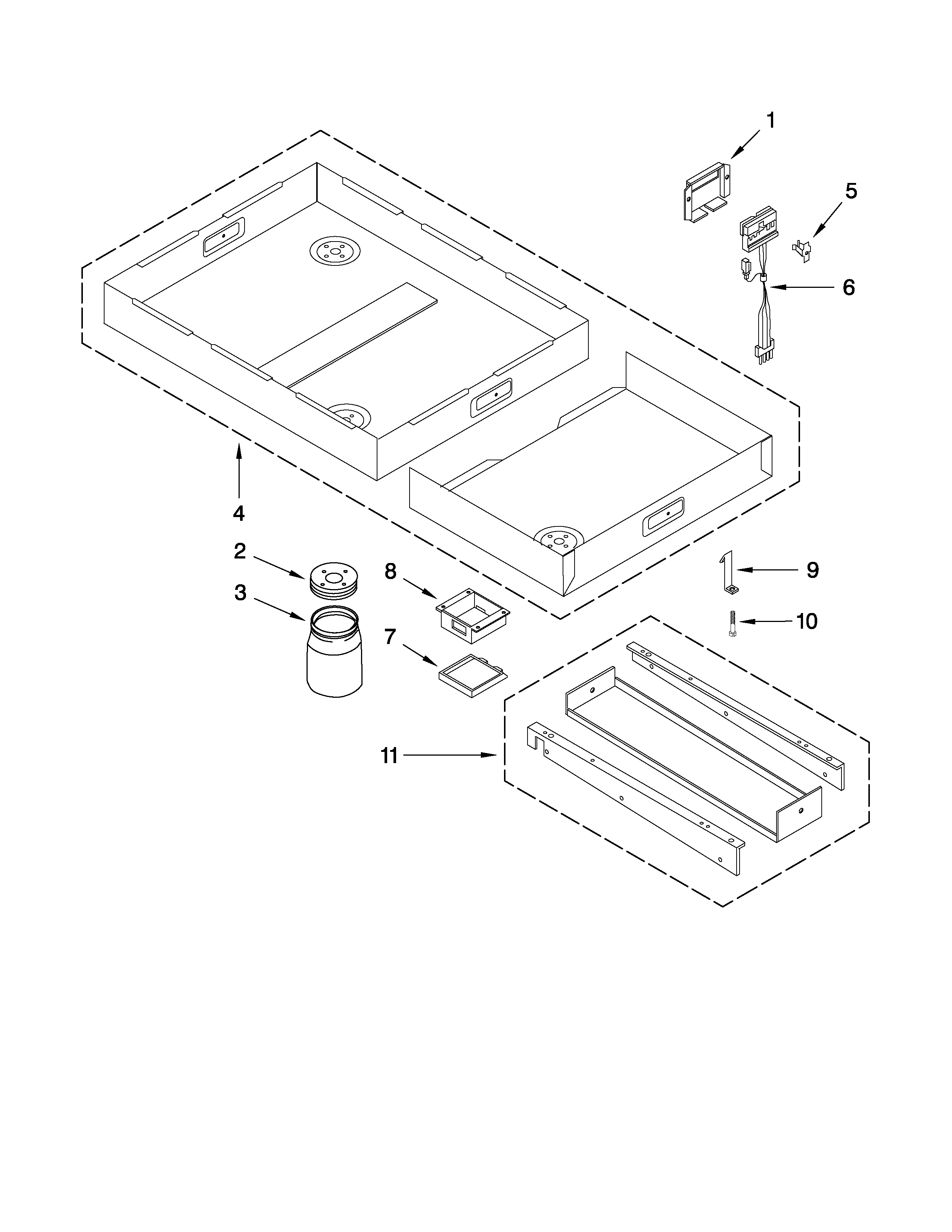 BURNER BOX ASSEMBLY