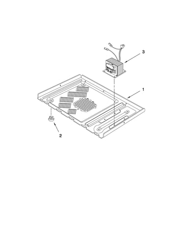 Microwave base plate parts