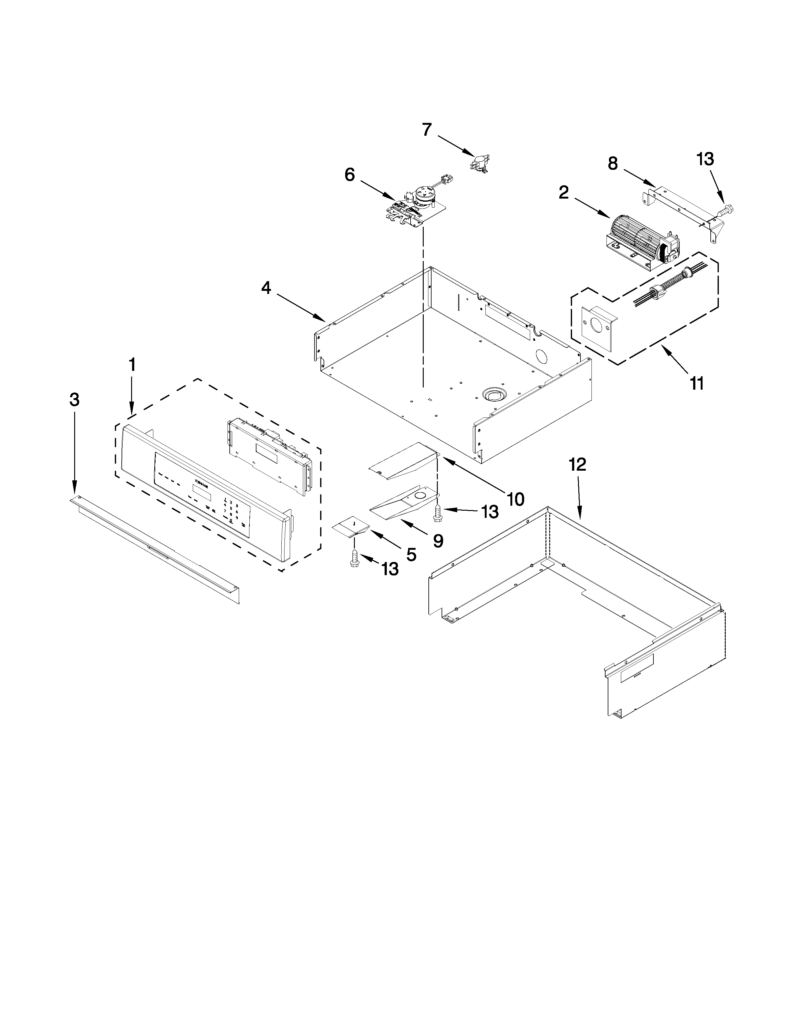 CONTROL PANEL PARTS